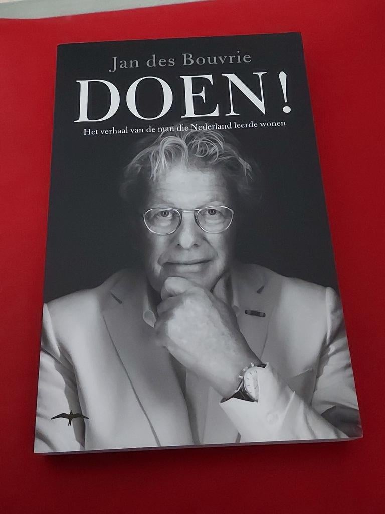 GESIGNEERD Doen!. Jan des Bouvrie. 2016, Ophalen of Verzenden, Zo goed als nieuw