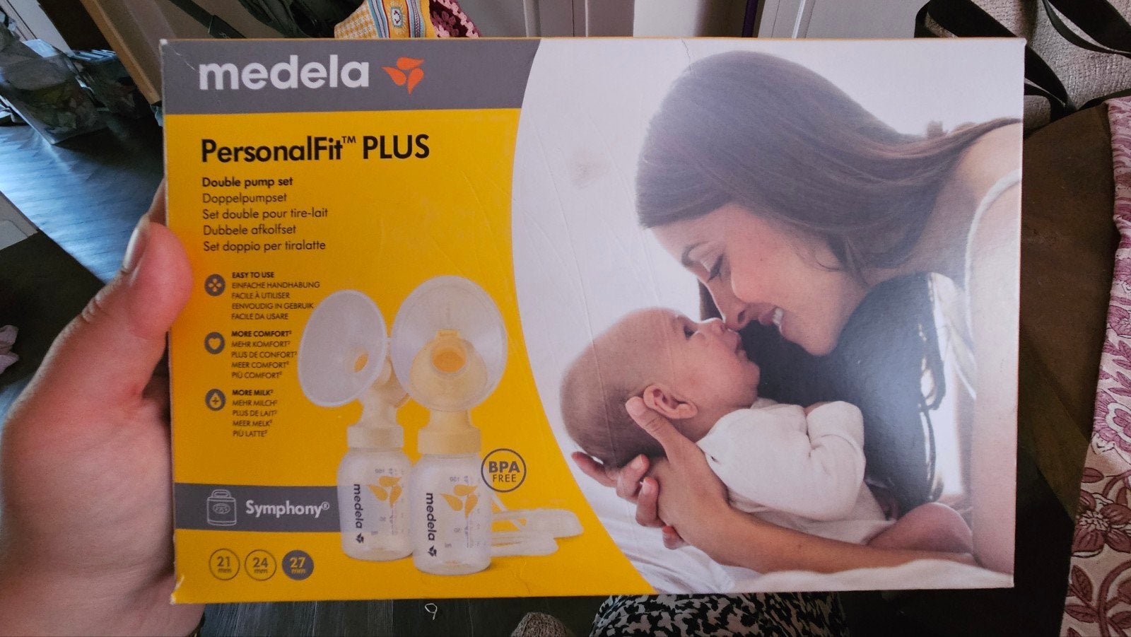 Kolf set medela 27 mm 2x, Ophalen of Verzenden, Hotstone