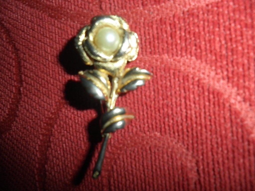 Vintage broche, Overige materialen, Overige kleuren, Minder dan 4 cm, Ophalen of Verzenden