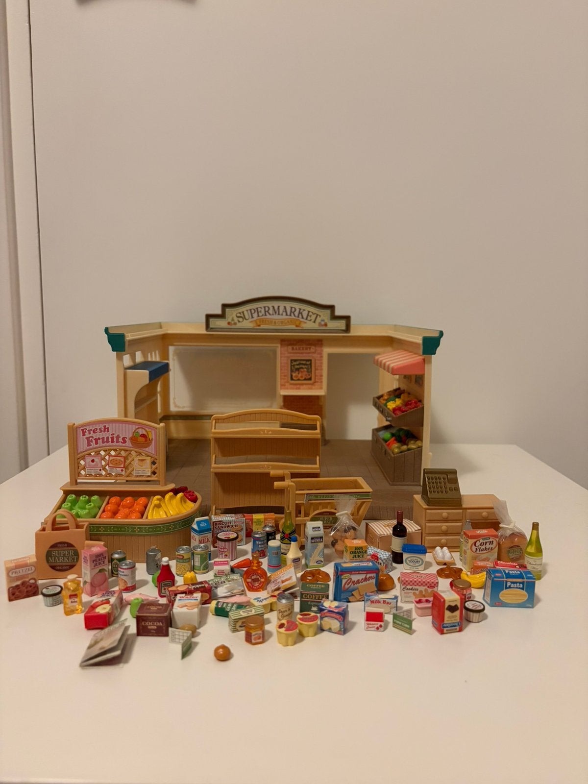 Sylvanian families supermarkt, Ophalen of Verzenden, Zo goed als nieuw, Poppenhuis