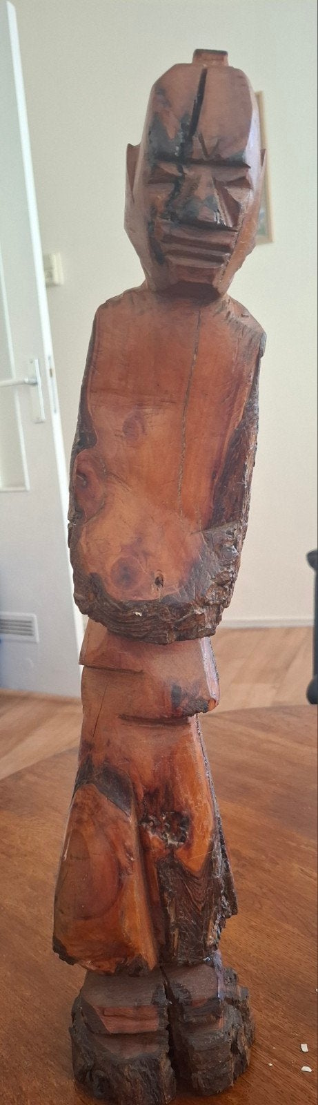 Houten beeld, Zuid-oost Azië, Antiek en Kunst, Ophalen