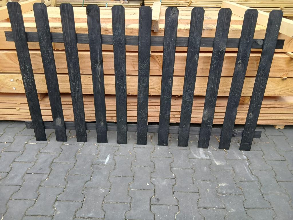 Zwarte tuinhekjes 1.80 m breed en 1 m hoog., Tuin en Terras, Ophalen, Nieuw, IJzer, Tuinhek