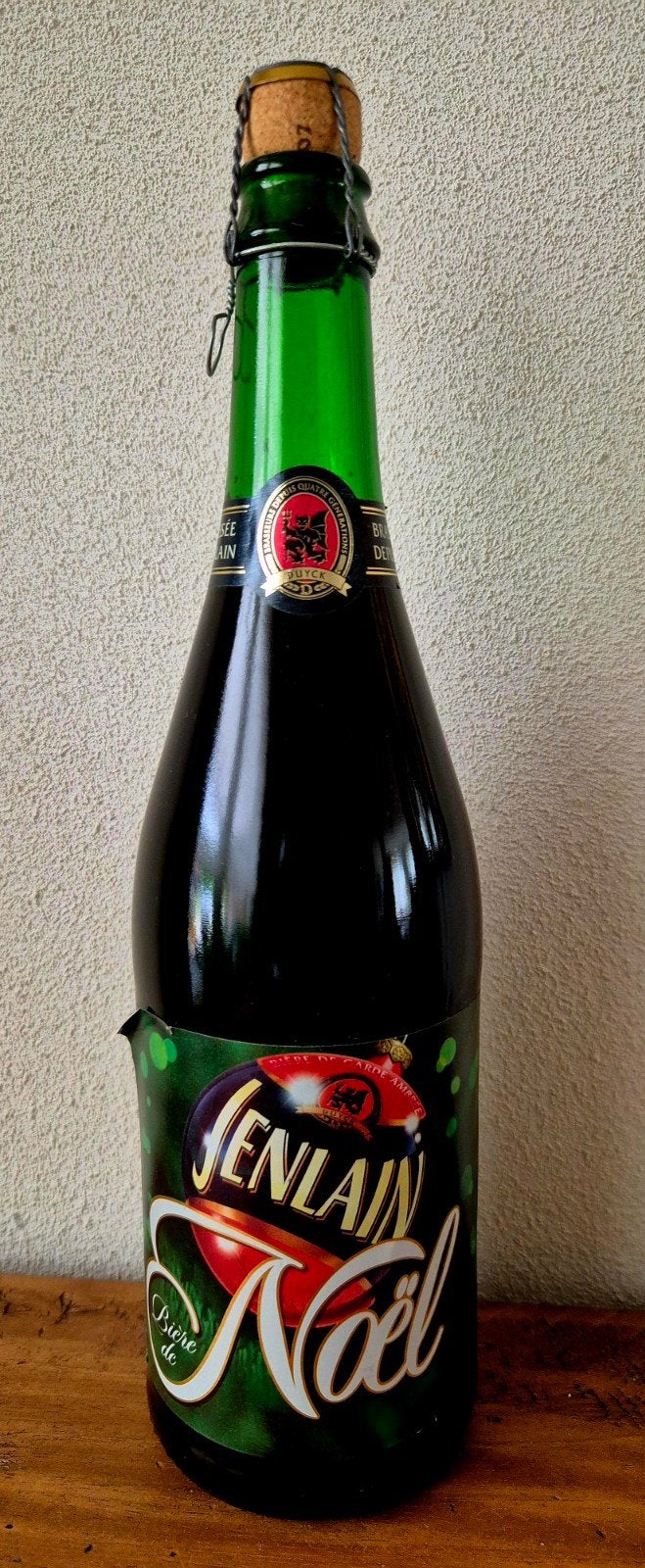 fles 2008 Jenlain Noël van Brasserie Duyck Jenlain Frankrijk, Ophalen of Verzenden, Zo goed als nieuw, Flesje(s), Overige merken