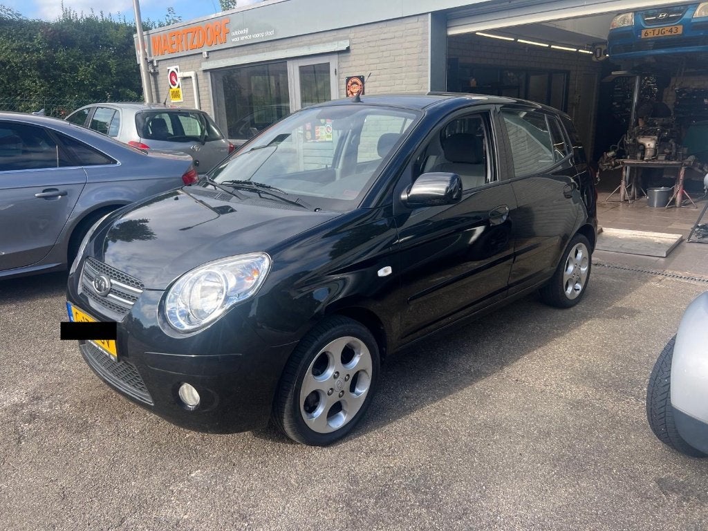 Kia Picanto 1.1 2010 Zwart, 4 cilinders, Zwart, 823 kg, Handgeschakeld