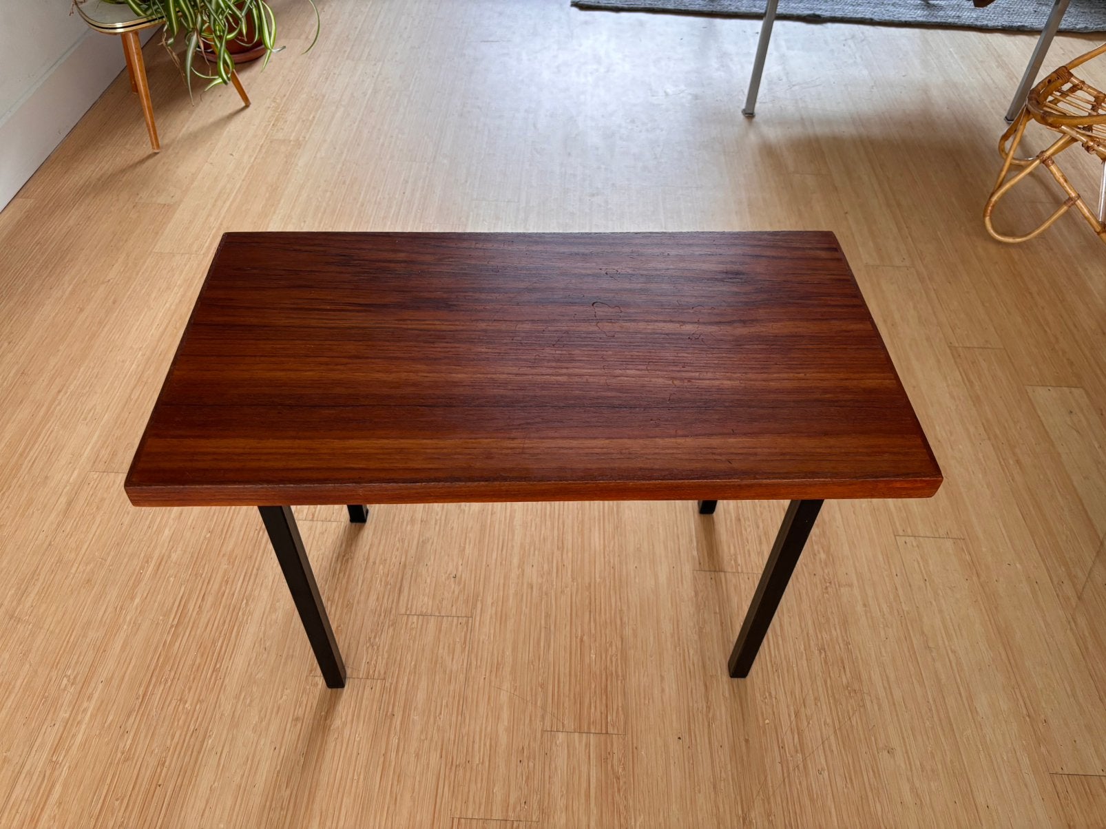Vintage retro bijzettafel salontafel jaren 60/70, Huis en Inrichting, Tafels | Salontafels, Ophalen, 100 tot 150 cm, 50 tot 100 cm