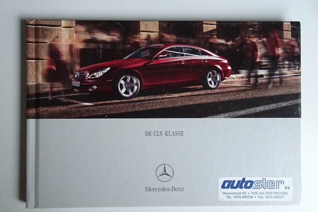 Mercedes-Benz CLS-Klasse Brochure 2005, Ophalen of Verzenden, Zo goed als nieuw, Mercedes