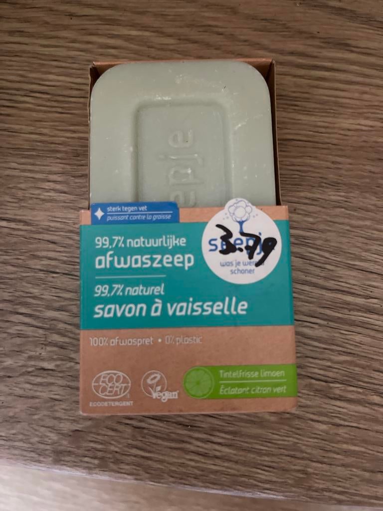 Seepje Vaste Afwaszeep - Tintelfrisse Limoen, Huis en Inrichting, Ophalen of Verzenden, Schoonmaakmiddel