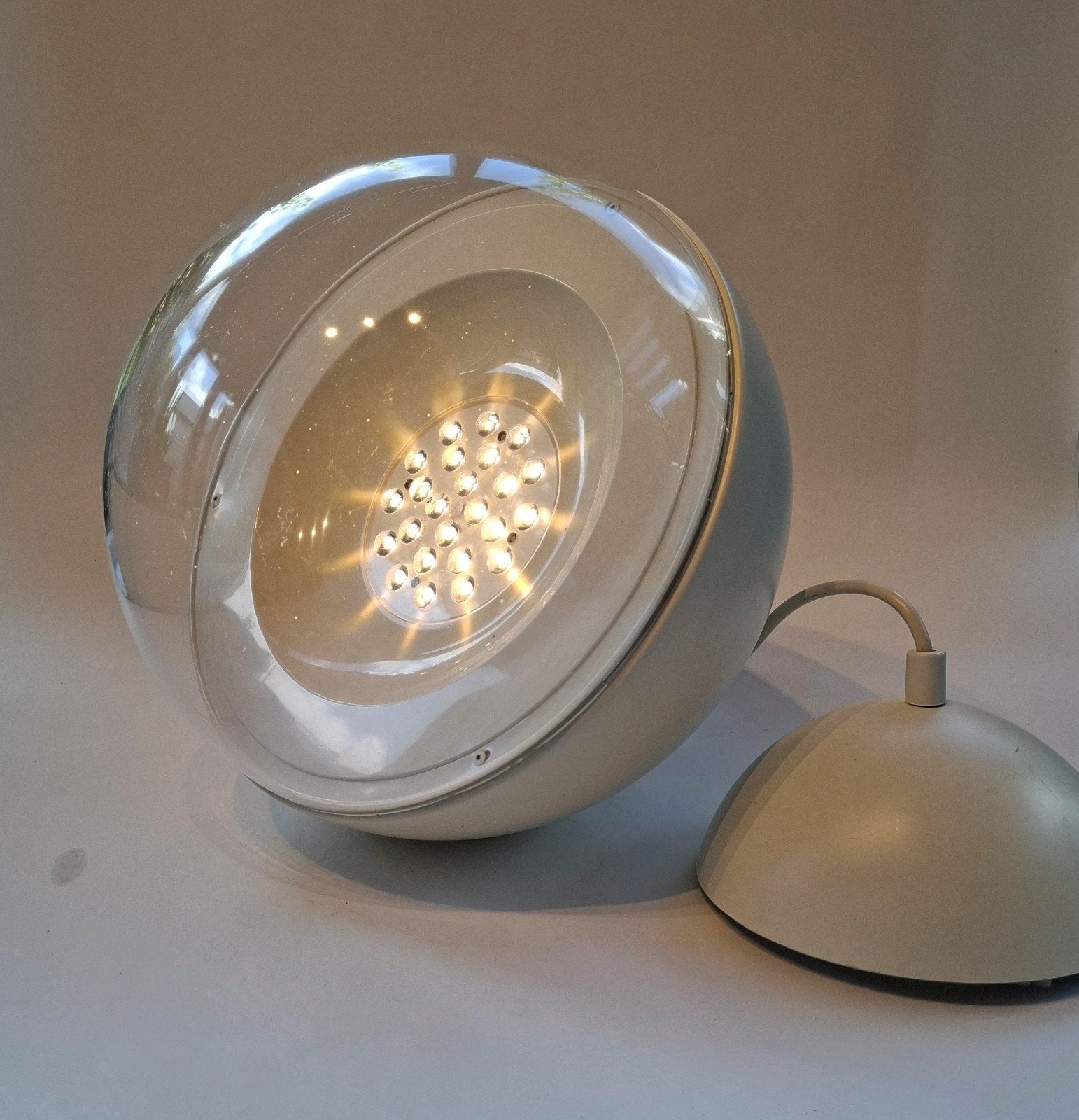 Vintage IKEA Väster Space Age Hanglamp, Ophalen of Verzenden, Zo goed als nieuw, Kunststof