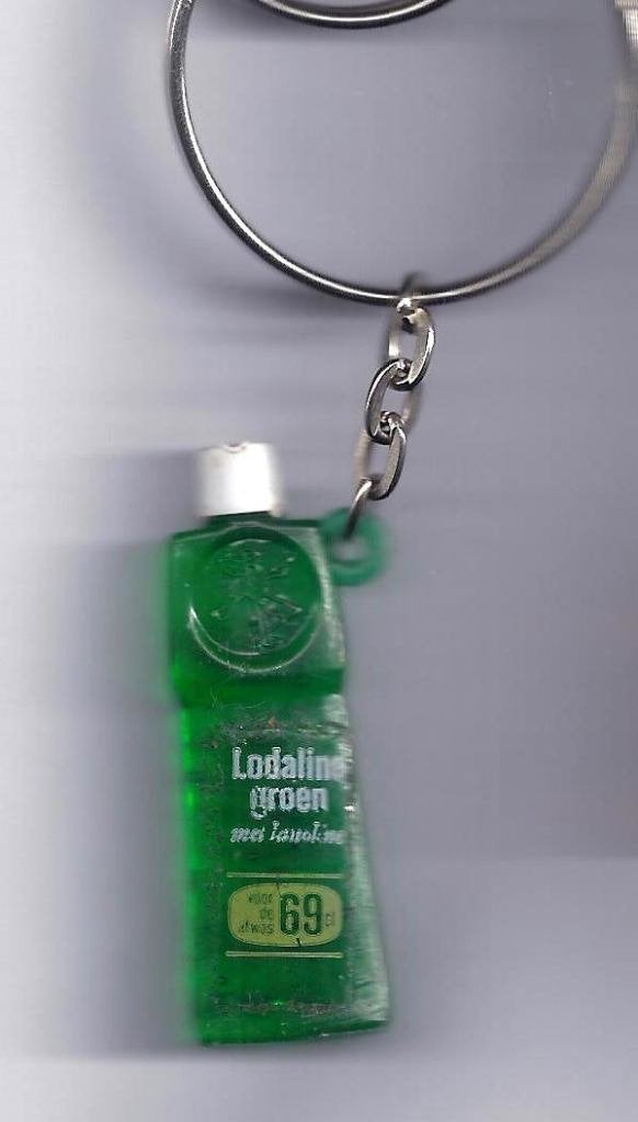 Sl474 sleutelhanger lodaline groen, Ophalen of Verzenden, Gebruikt, Overige typen