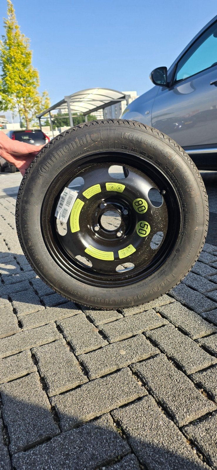 Continental R16 125/85 thuiskomer, Ophalen of Verzenden, Gebruikt