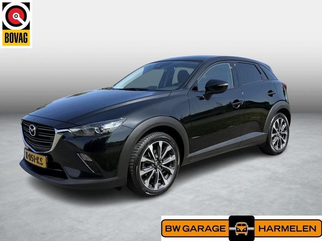 Mazda CX-3 2.0 SkyActiv-G 121 Sportive | Achteruitrijcamera, Auto's, Mazda, 1998 cc, Stof, 4 cilinders, Zwart