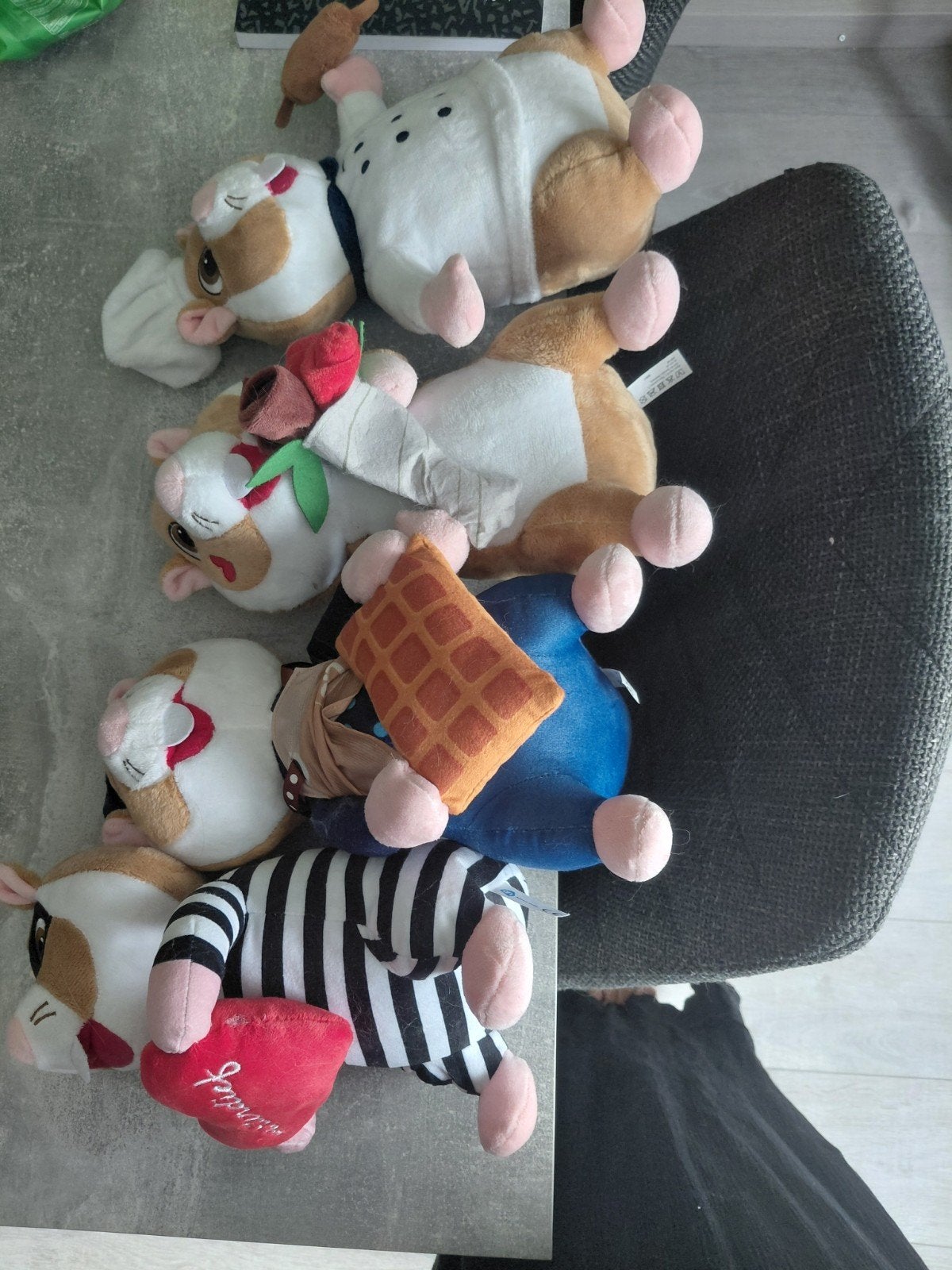 Hamster ah, Ophalen, Overige typen