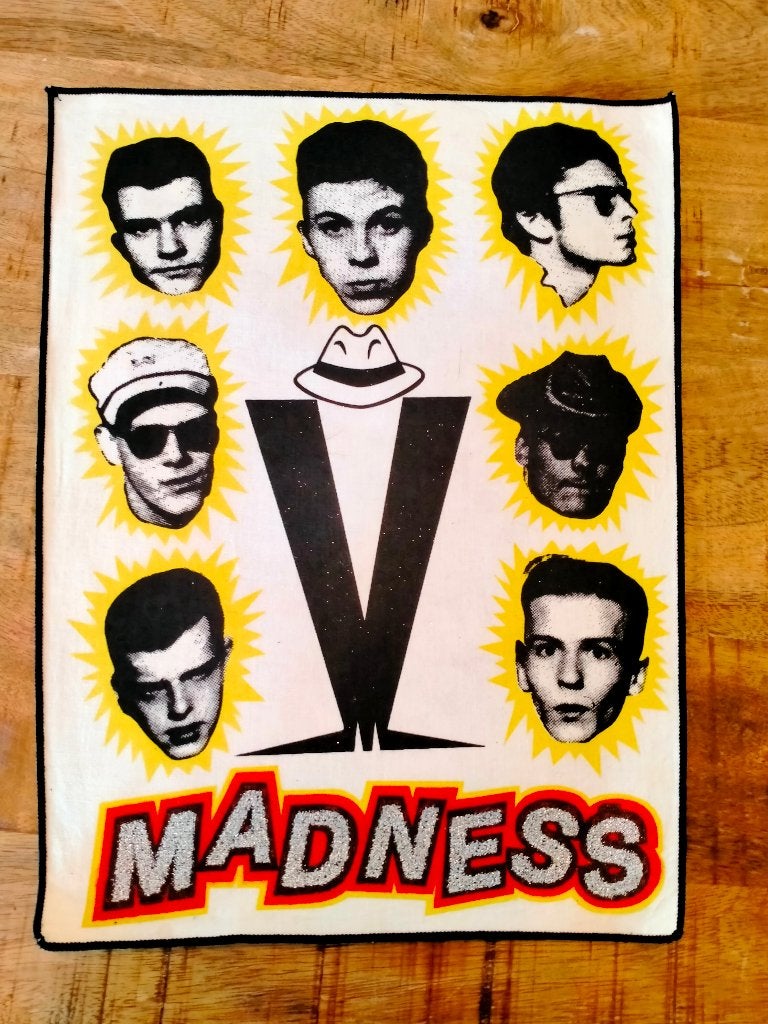 Madness ska the Selecter vintage muziek kleding backpatch 1, Verzenden, Gebruikt, Kleding