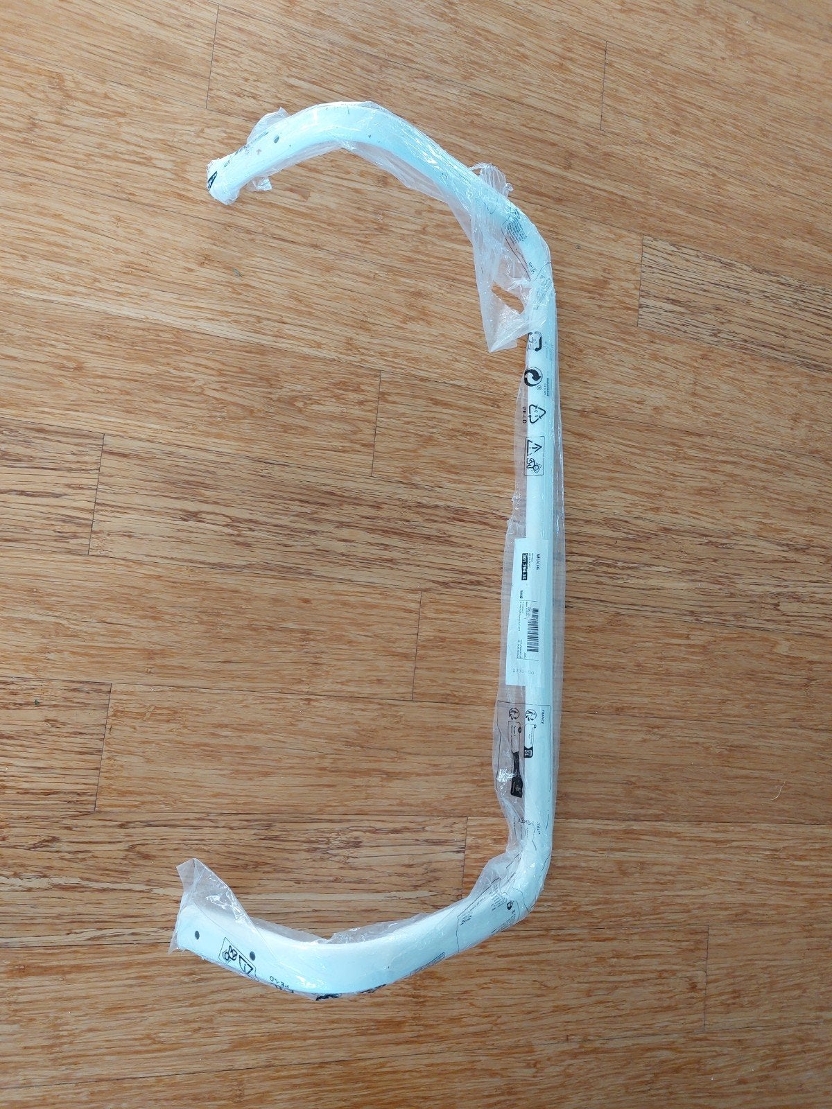 IKEA MULIG Kledingroede 60-90 cm wit, Ophalen, Nieuw
