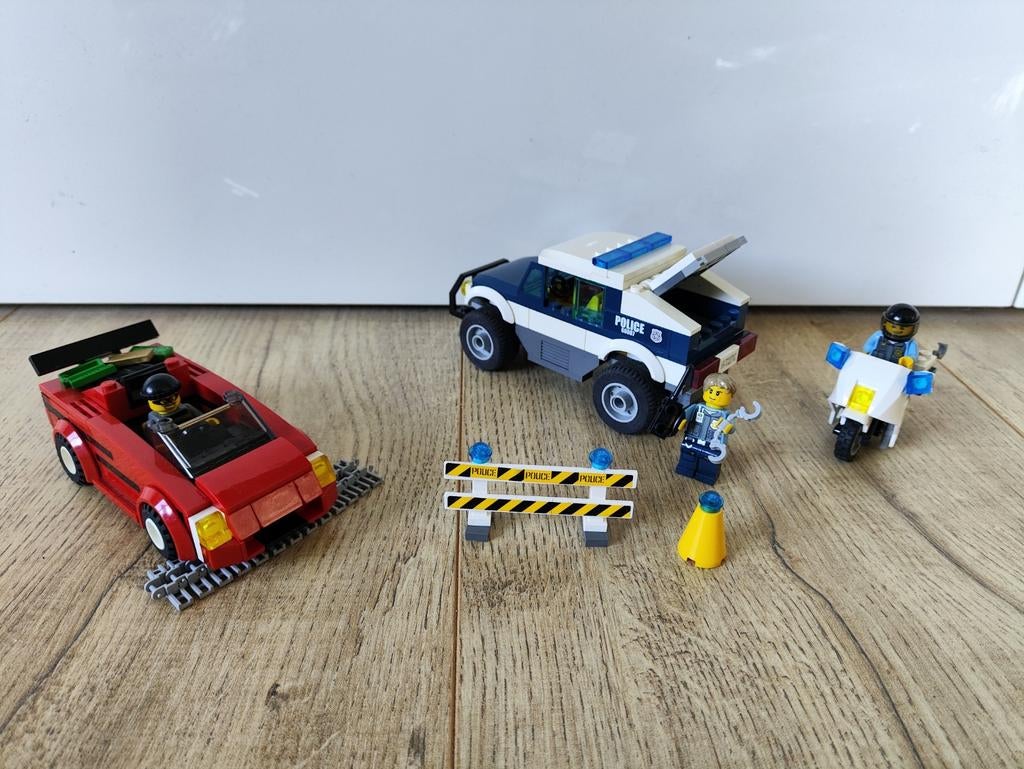LEGO City 60007 Politie Achtervolging, Lego, Ophalen of Verzenden, Inclusief minifiguren, Complete set