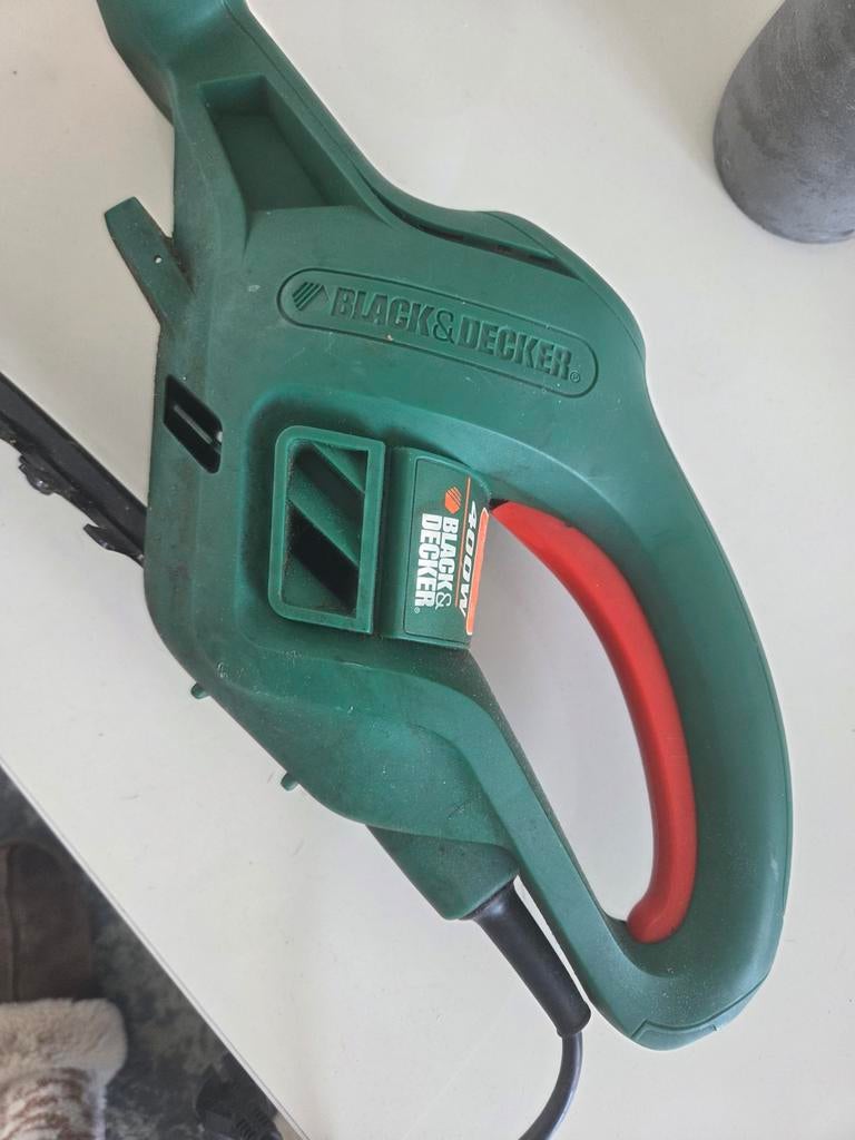 Black & Decker Heggenschaar 400W, Tuin en Terras, Heggenscharen, Ophalen of Verzenden, Gebruikt, Elektrisch, Black & Decker