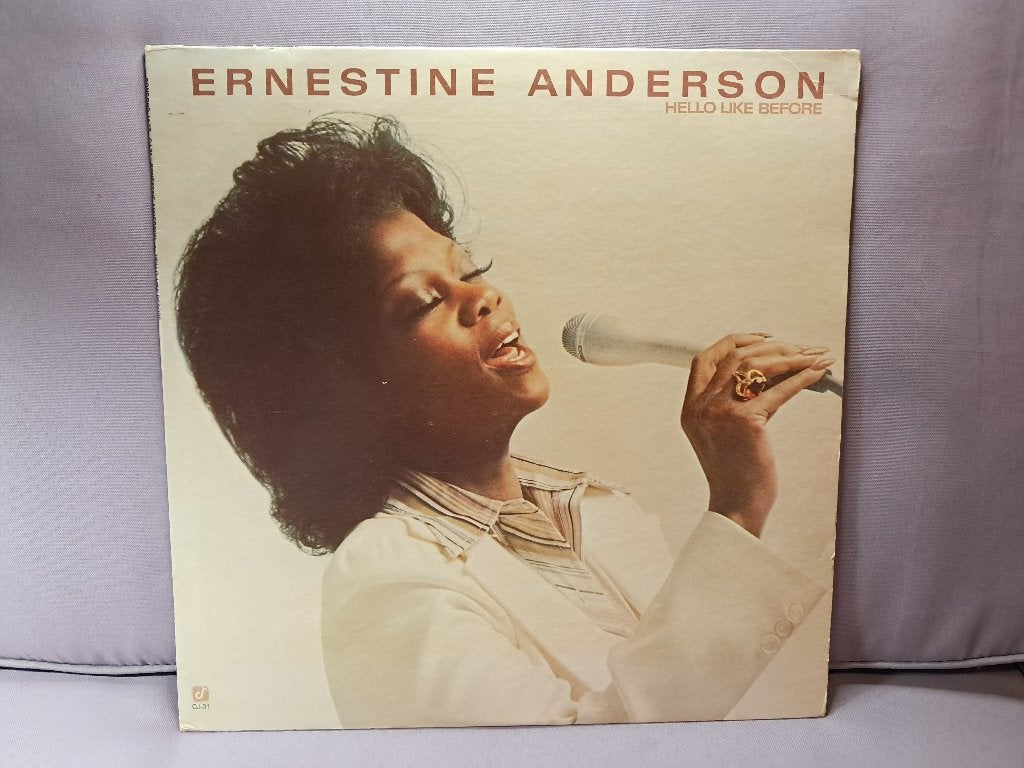 lp. Ernestine Anderson - Hello Like Before. ex, LP, Gebruikt, Overige genres, Ophalen of Verzenden