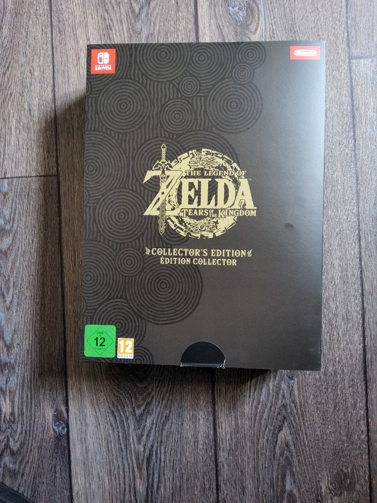 Legend of zelda collectors edition TOTK, Spelcomputers en Games, Avontuur en Actie, 1 speler, Nieuw, Ophalen of Verzenden