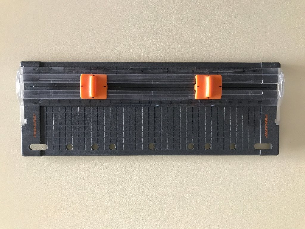 Fiskars snij apparaat voor papier, Gereedschap of Toebehoren, Ophalen of Verzenden, Zo goed als nieuw, Kunststof