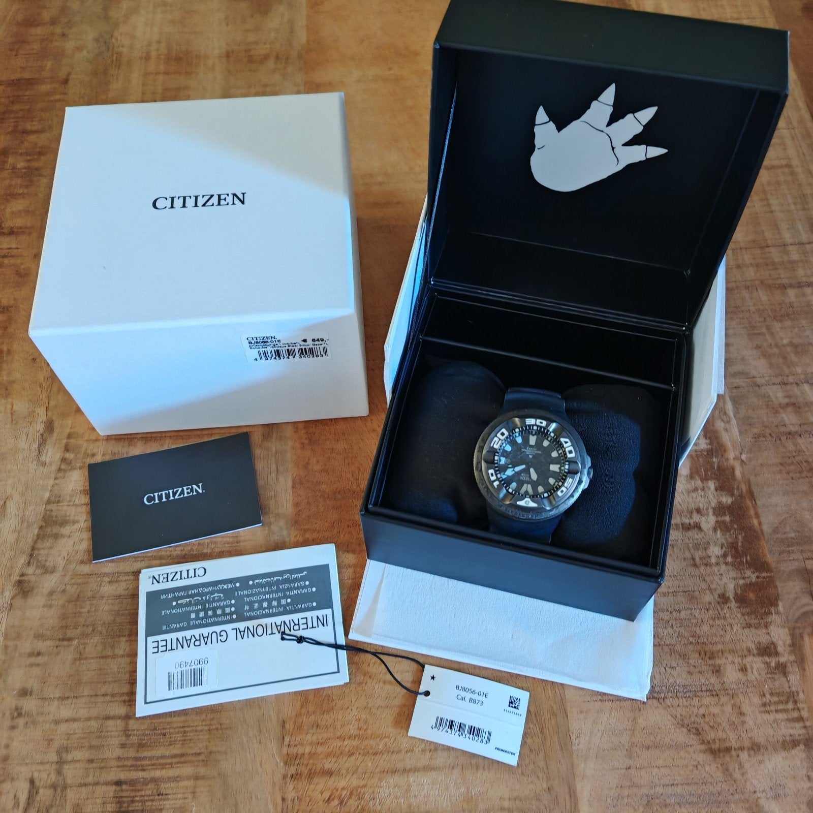 citizen Promaster godzilla, Ophalen, Staal, Kunststof, Zo goed als nieuw