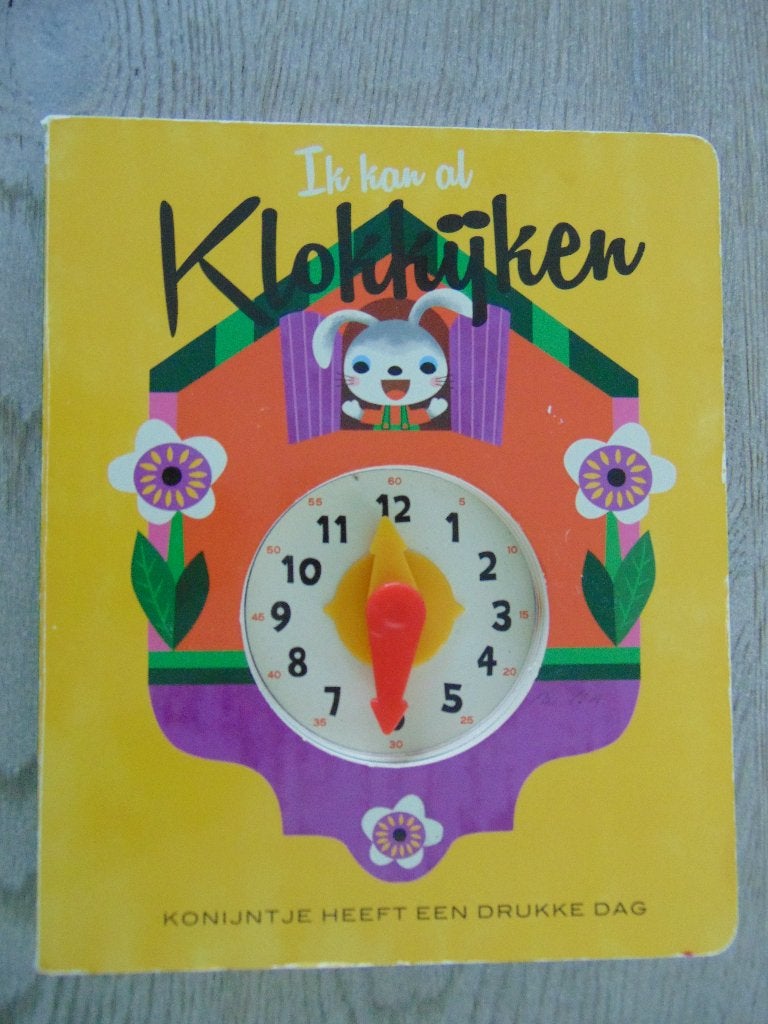 Ik kan al Klokkijken - konijntje heeft een drukke dag, Ophalen of Verzenden, Zo goed als nieuw, Studio Image Books, Fictie algemeen