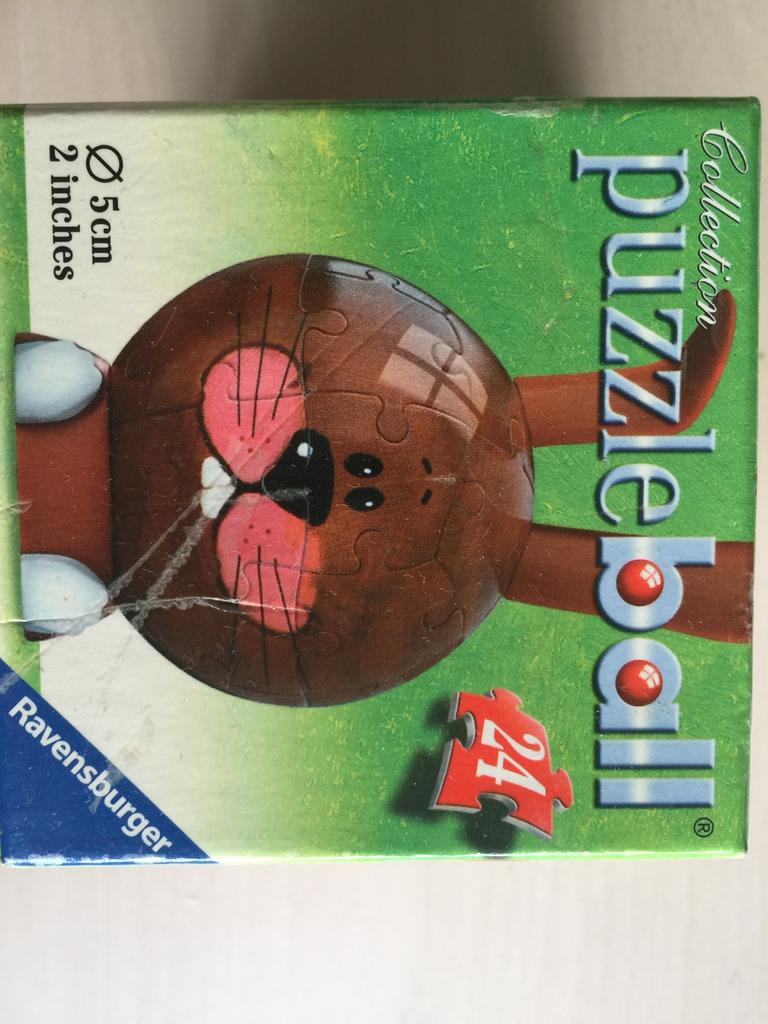 Ravensburger Puzzleball 24 stukjes - haas, Ophalen of Verzenden, 10 tot 50 stukjes, Zo goed als nieuw
