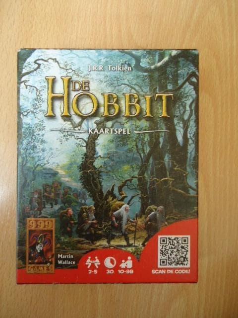 De Hobbit, kaartspel. compleet en zo goed als nieuw, Een of twee spelers, Ophalen of Verzenden, Zo goed als nieuw, 999 games