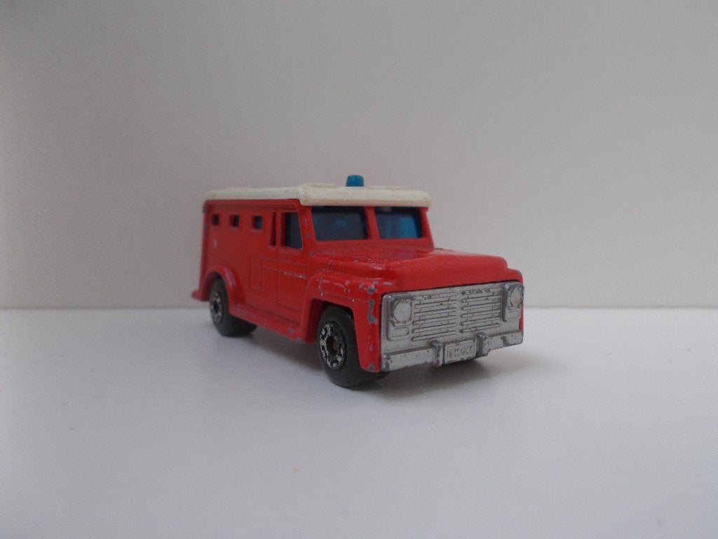 5465 Armored Truck Lesney Matchbox Superfast No 69, Ophalen of Verzenden, Gebruikt, Bus of Vrachtwagen