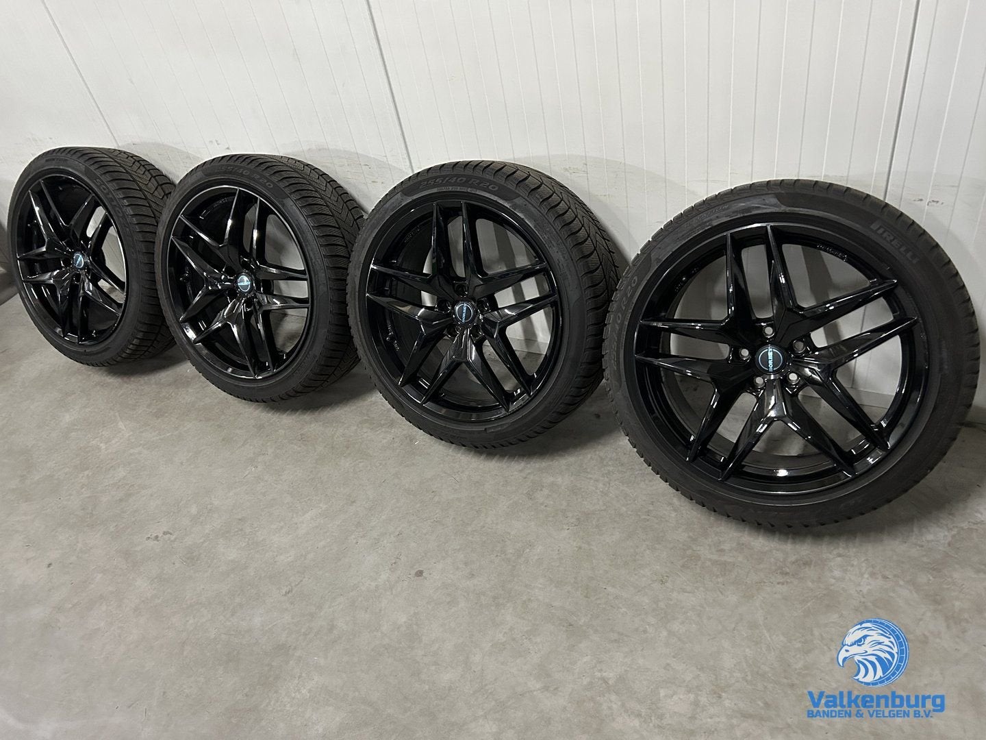 6mm! Audi A6 Q3 20 inch zwarte Borbet Z Black velgen 5x112 w