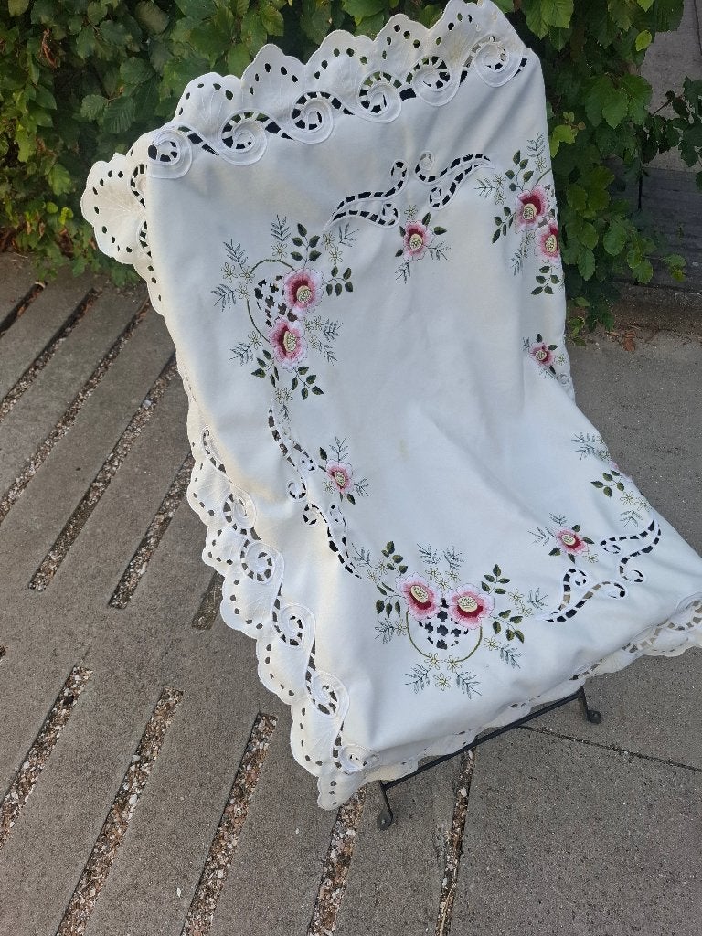 VINTAGE TAFELKLEED (rechthoekig), Ophalen, Gebruikt