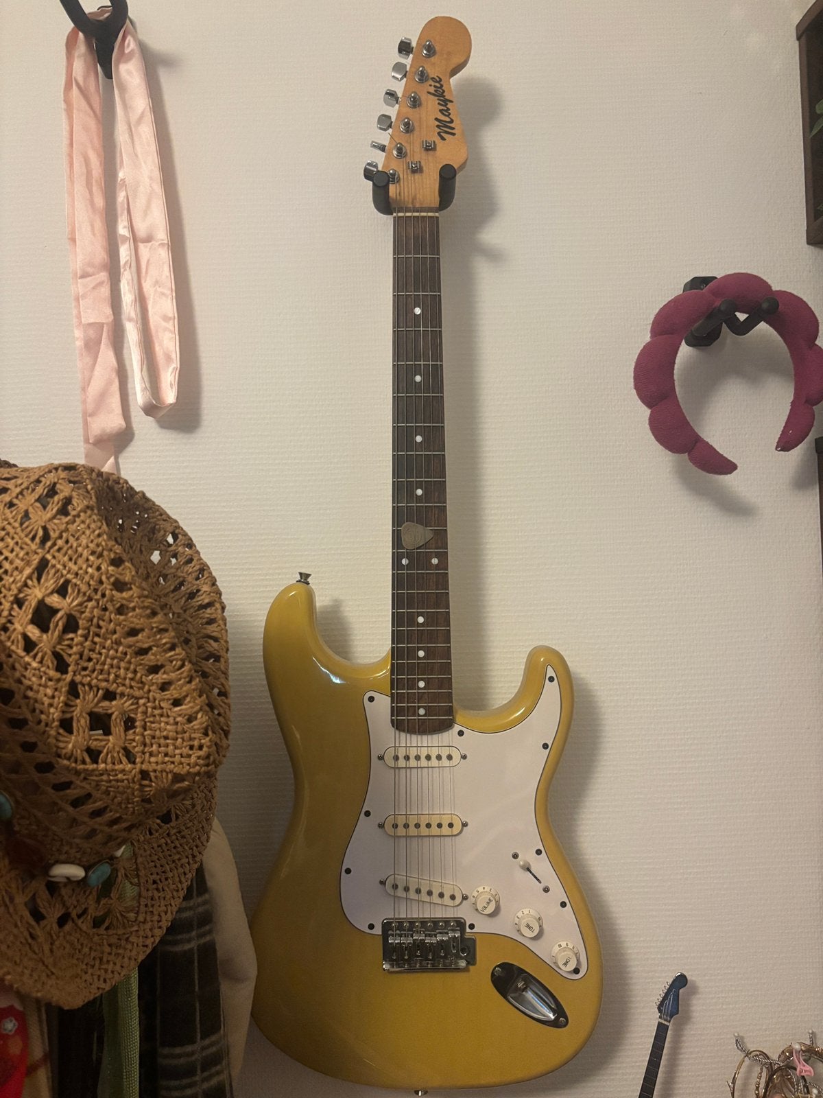 Elektrische gitaar en versterker, Ophalen, Zo goed als nieuw, Solid body, Overige merken