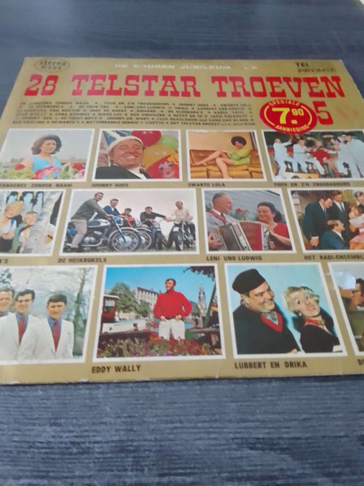 28 Telstar Troeven LP - Diverse Artiesten (Pop, Folk), Ophalen, LP, Gebruikt, Pop