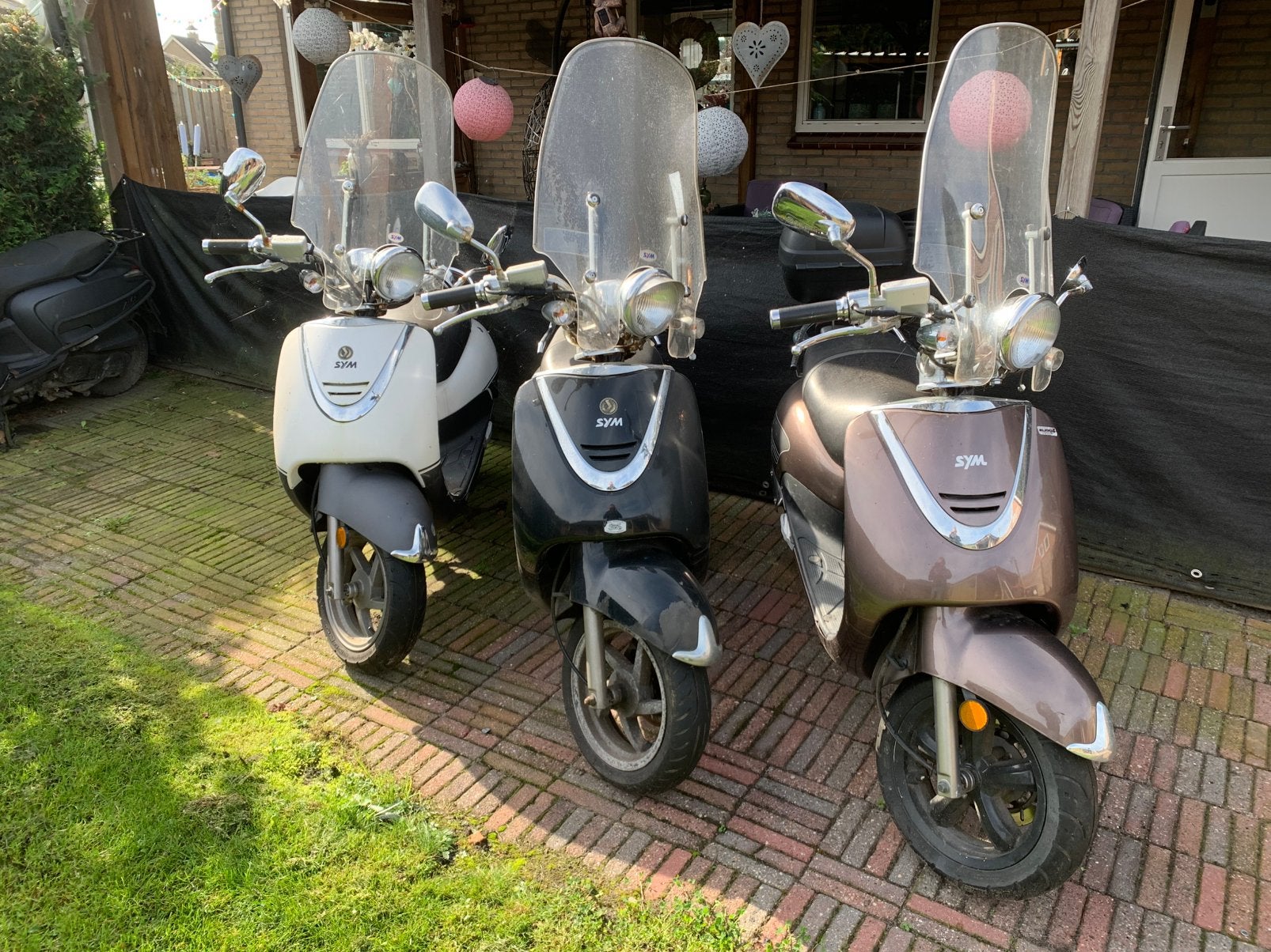 3 x Sym Allo  ( 1 koop ), Ophalen, Gebruikt, Allo, Benzine