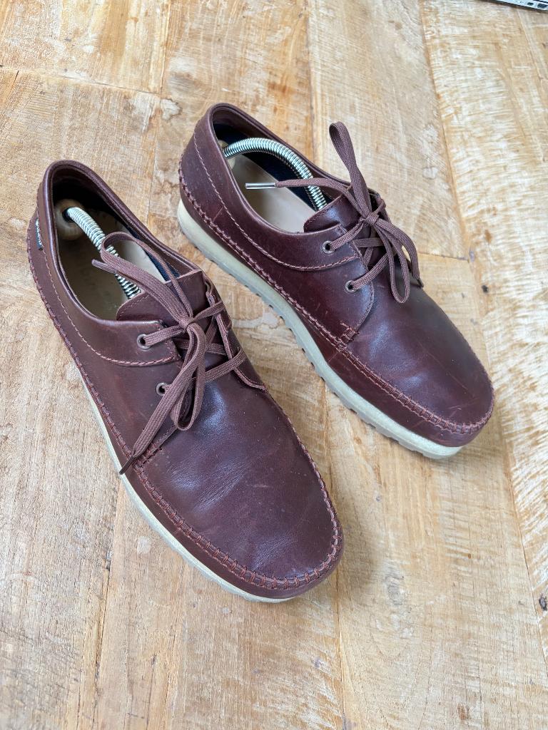 Clarks Weaver GTX eu44,5/uk10, Bruin, Verzenden, Clarks, Zo goed als nieuw