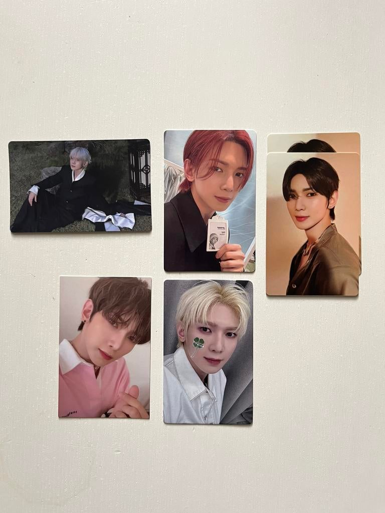 Yeosang ateez photcards collection, Verzenden, Zo goed als nieuw, Foto of Kaart