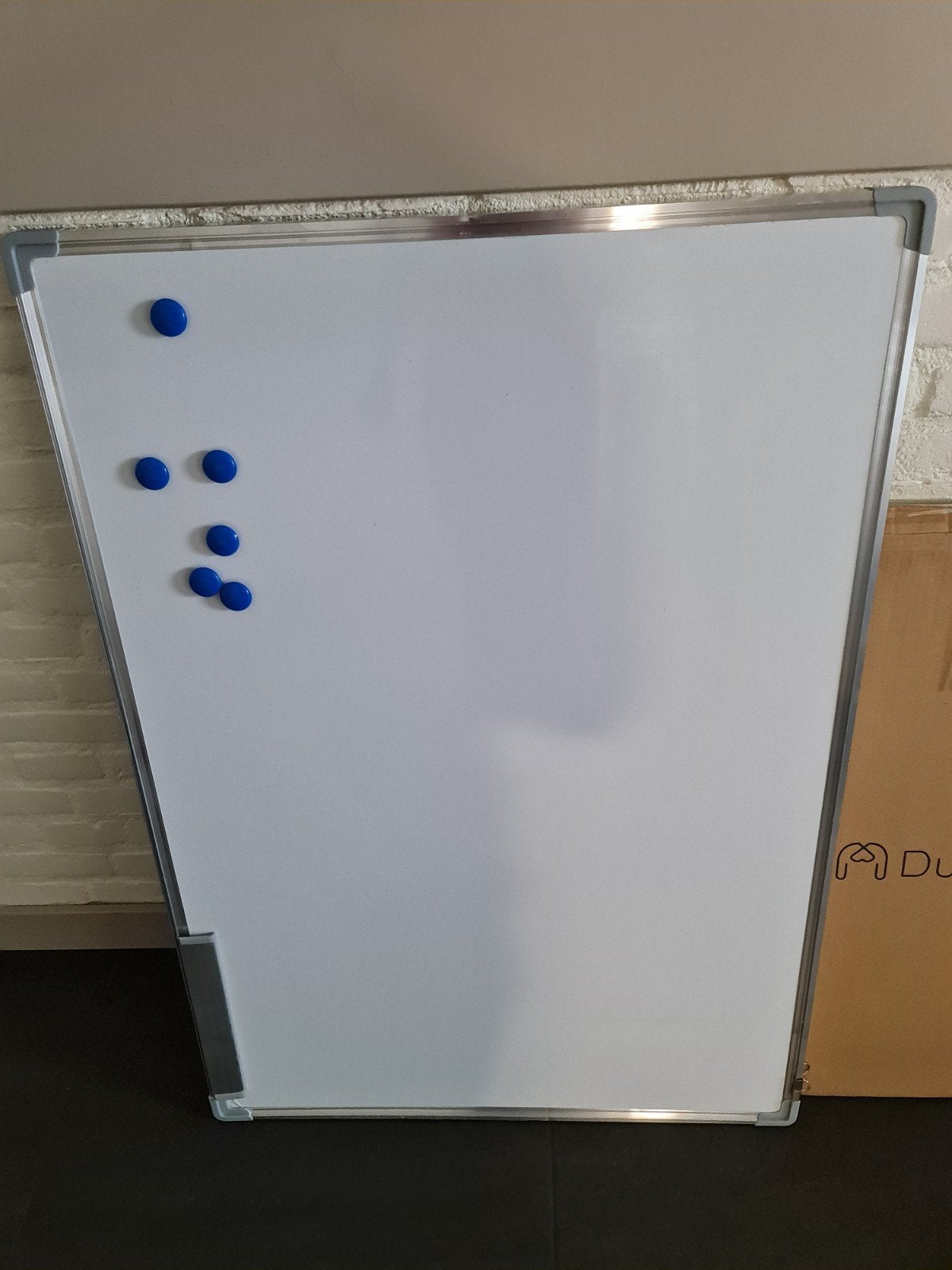 Duerté Whiteboard XXL 100x70 cm – Magnetisch – Compleet, Ophalen of Verzenden, Zo goed als nieuw, Magneetbord