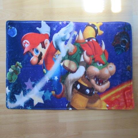 Super Mario / Bowser vloermat, nieuw circa 57x40cm, Ophalen of Verzenden, Nieuw, Kleed of Kussen