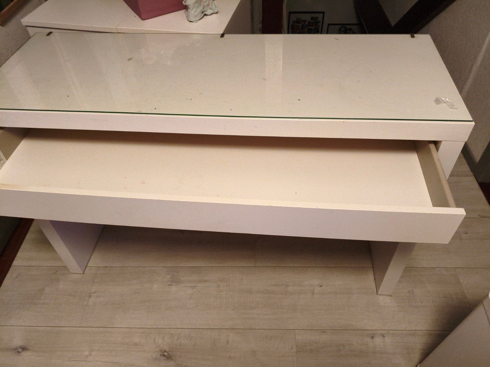 IKEA Kaptafel / Bureau met lade, Huis en Inrichting, Gebruikt, Spaanplaat of MDF, Ophalen of Verzenden, IKEA