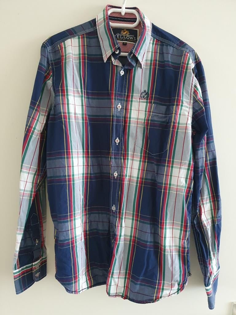 HEREN BLOUSE  ( FELLOWS) MAAT M, Ophalen, Zo goed als nieuw, FELLOWS, Halswijdte 41/42 (L)
