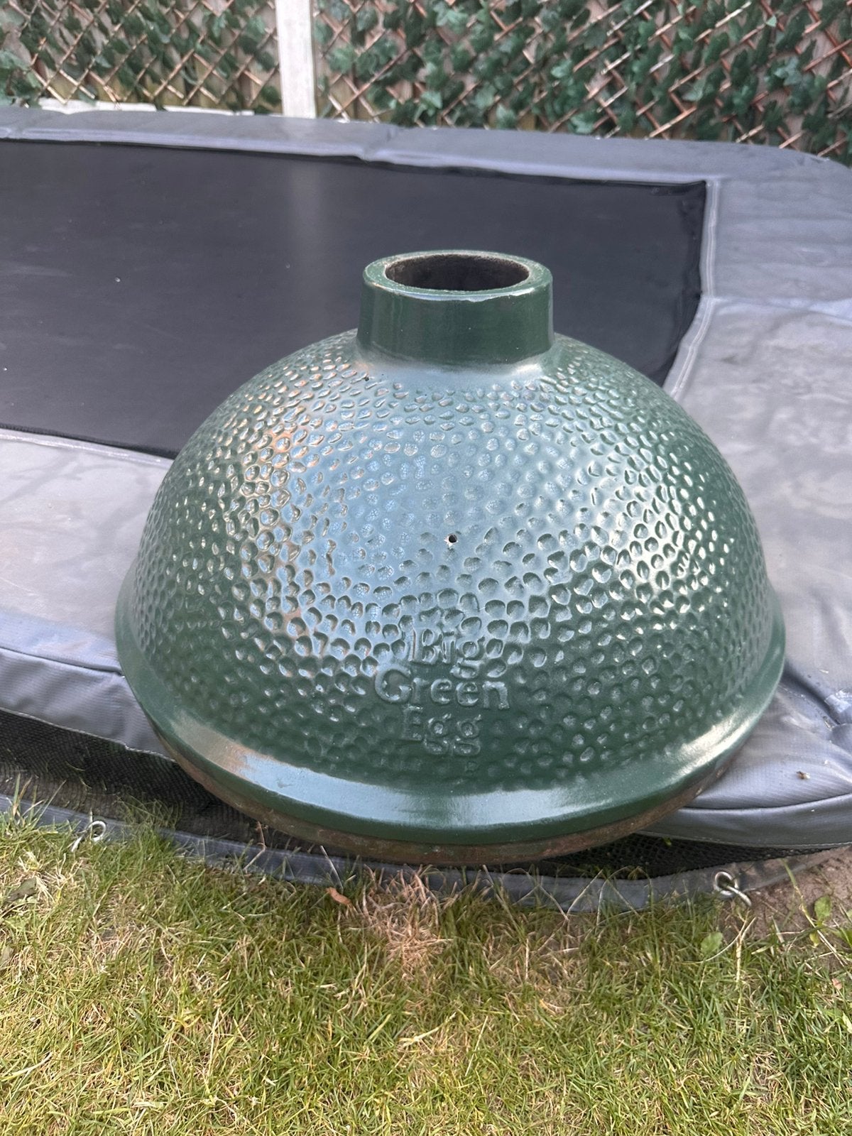 Big Green Egg Dome Large, Ophalen, Gebruikt
