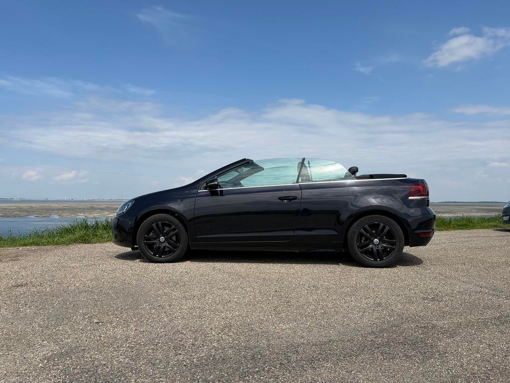 Volkswagen Golf 1.4 TSI 160PK 7-DSG 2011 Zwart, 680 kg, 4 cilinders, Cabriolet, Zwart