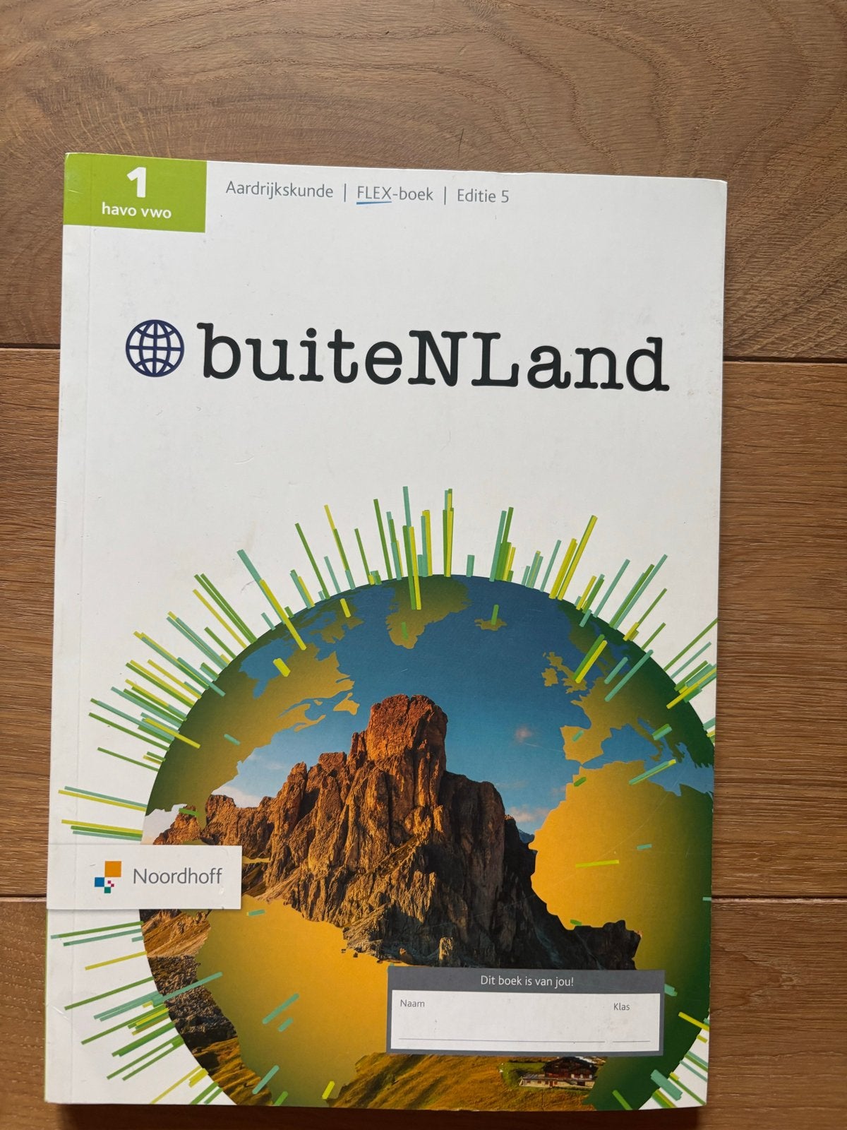 buiteNLand Aardrijkskunde FLEX-boek havo/vwo 1 Editie 5, Ophalen of Verzenden, Gelezen, HAVO, Aardrijkskunde