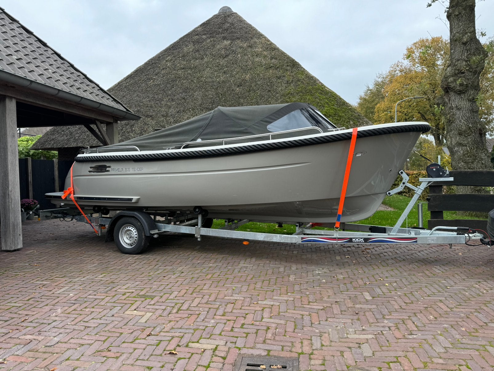 ️✅Primeur 615 ‘23, 30pk incl. trailer ‘24, Watersport en Boten, Ophalen, Tender, Primeur, 30 pk