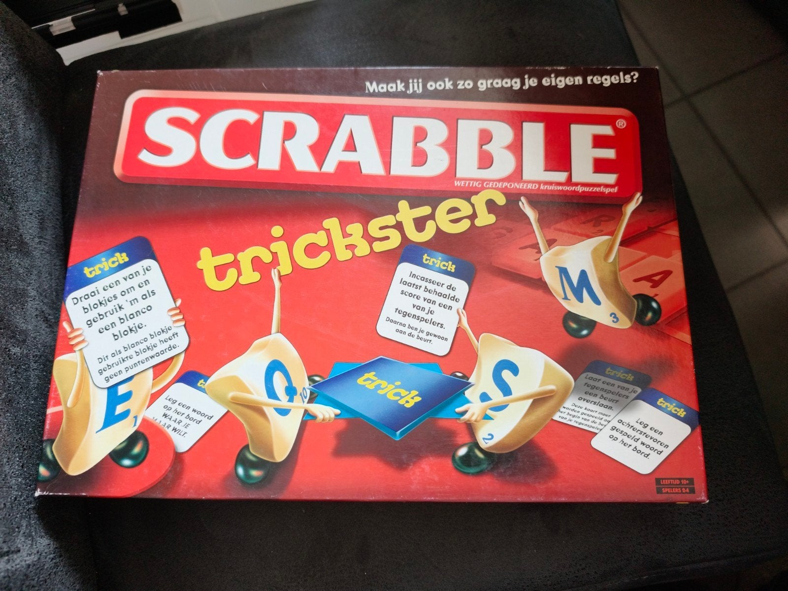 Scrabble Trickster bordspel - Zo goed als nieuw, Mattel, Ophalen of Verzenden, Zo goed als nieuw, Mattel Games