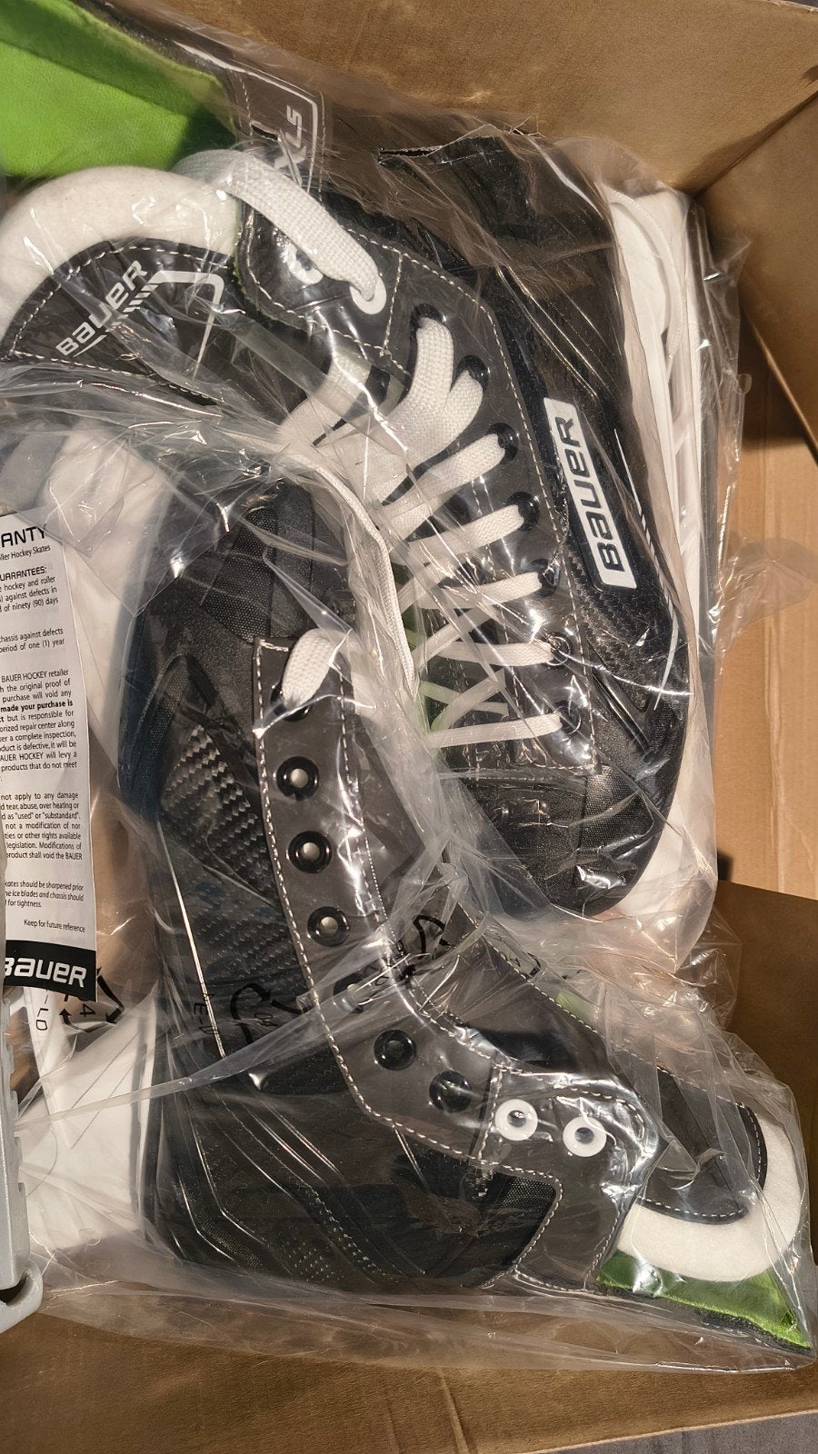 Nieuwe Bauer XLS IJshockeyschaatsen - Maat 42, Ophalen, Bauer, Nieuw, IJshockeyschaatsen