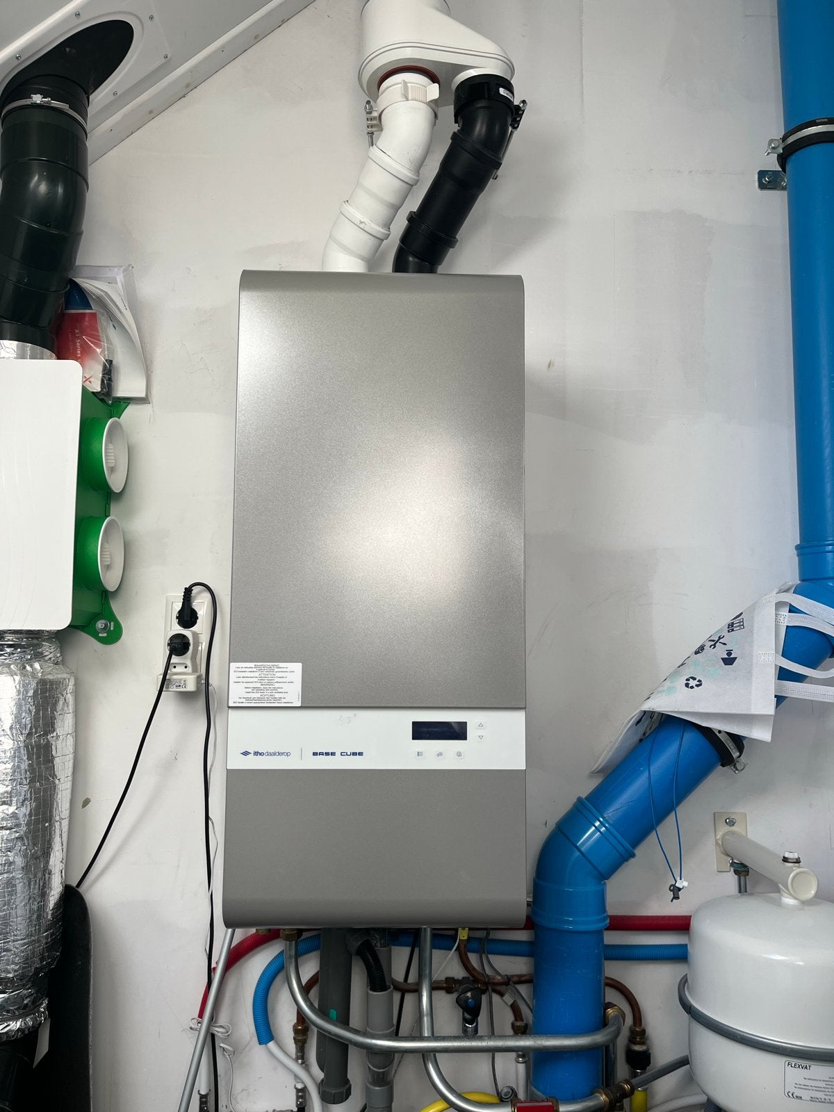 Itho Daalderop Base Cube CV-ketel, Ophalen, Gebruikt, Hoog rendement (Hr), Cv-ketel of Combi-ketel