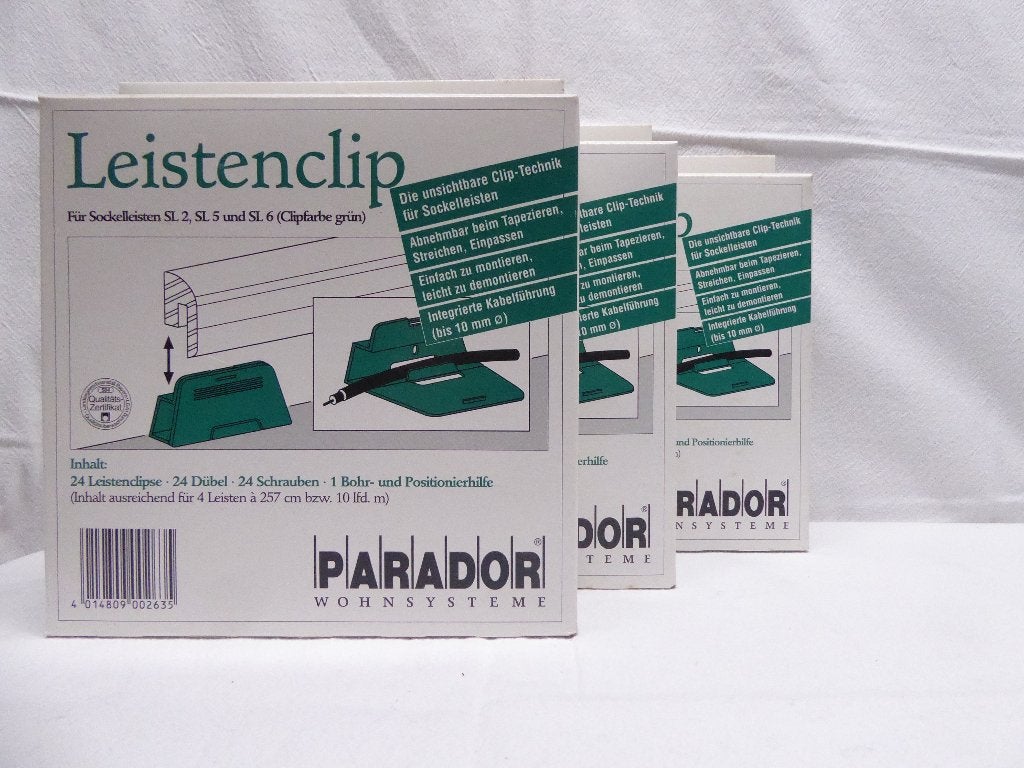 Parador | plintclips voor SL 2 pluggen schroeven | 50 clips, Ophalen of Verzenden, Nieuw
