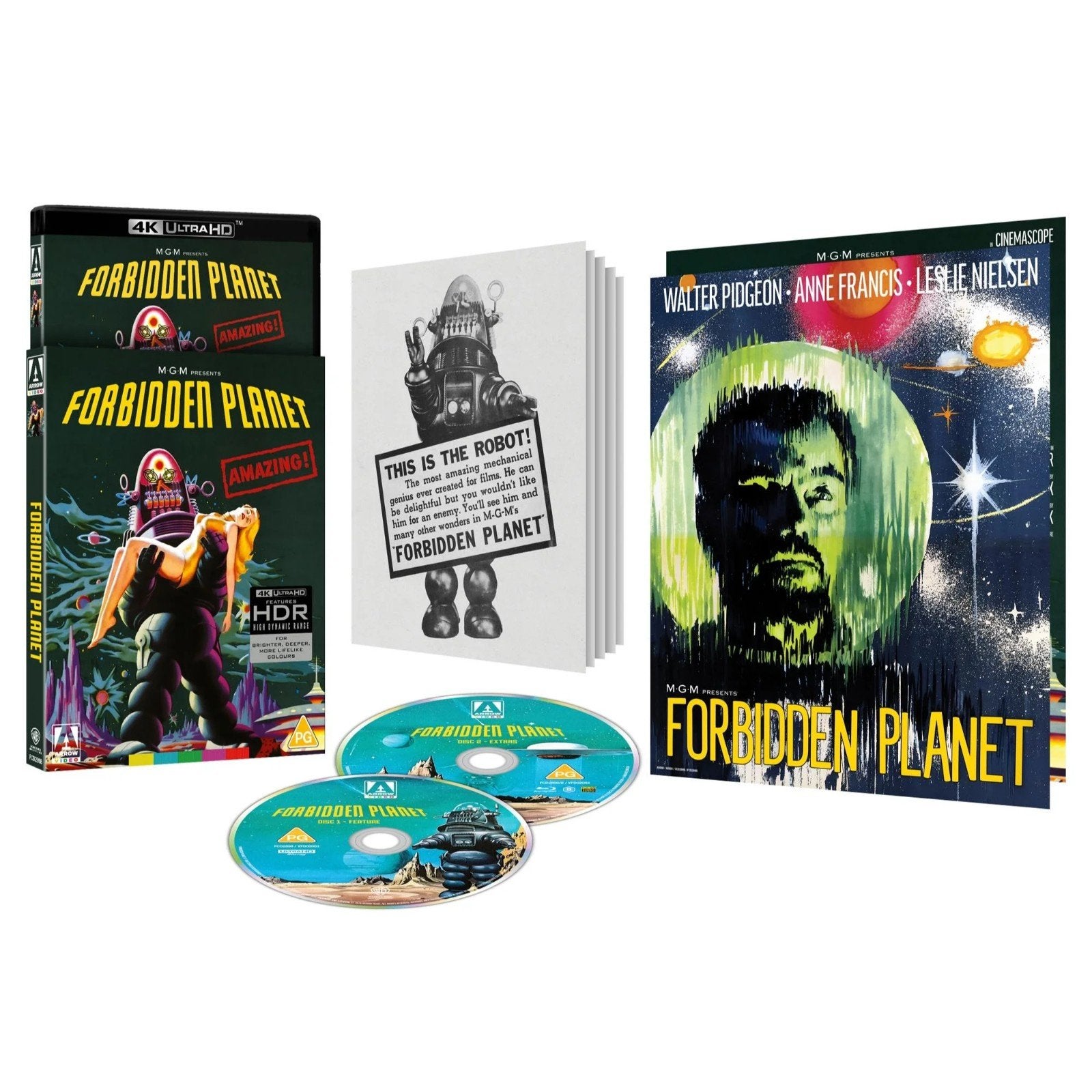 Forbidden Plan L.E. (Arrow) 4K UHD Blu-Ray UK PRE-ORDER, Cd's en Dvd's, Blu-ray, Engels, Inclusief boekje, Alle leeftijden, Film