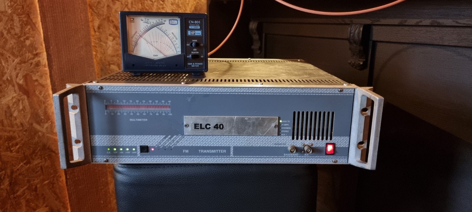 elenos elc40 fm zender, Telecommunicatie, Zenders en Ontvangers, Ophalen of Verzenden