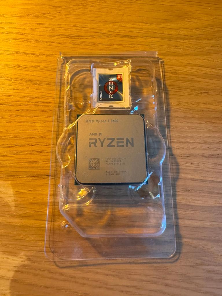 Ryzen 5 3600 - 6 Core, 12 Thread Processor, Ophalen of Verzenden, Zo goed als nieuw, 6-core, 3 tot 4 Ghz
